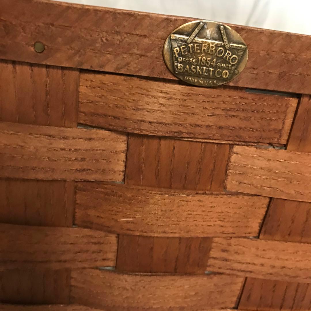 小物入れ Peterboro Basket TRADITIONAL BASKET