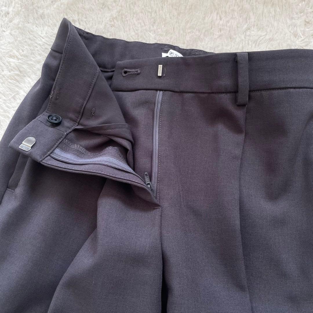 PLST プレミアムオックスカラーレスジャケット&パンツ スーツ 小さめサイズ