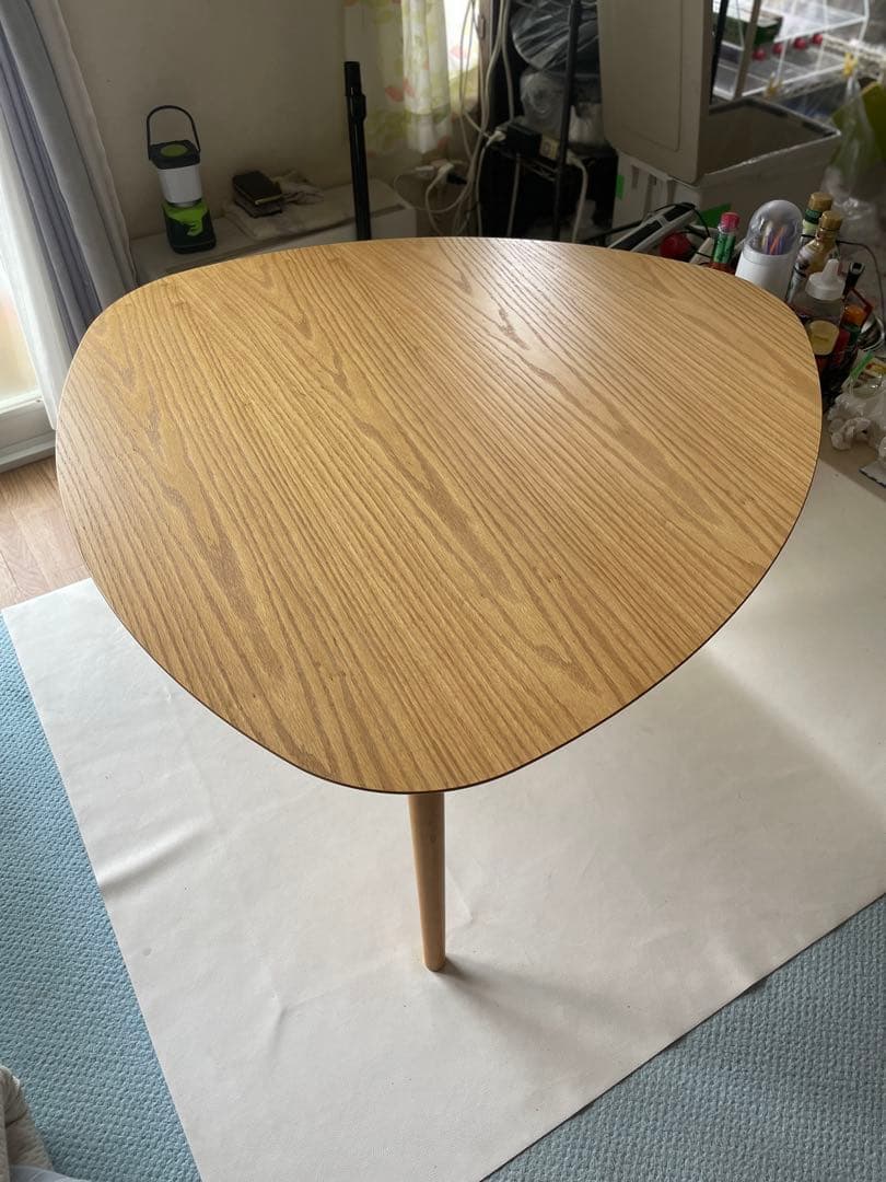 NOCE ノーチェ おにぎり型 三角形 ダイニングテーブル オーク 2～3人用