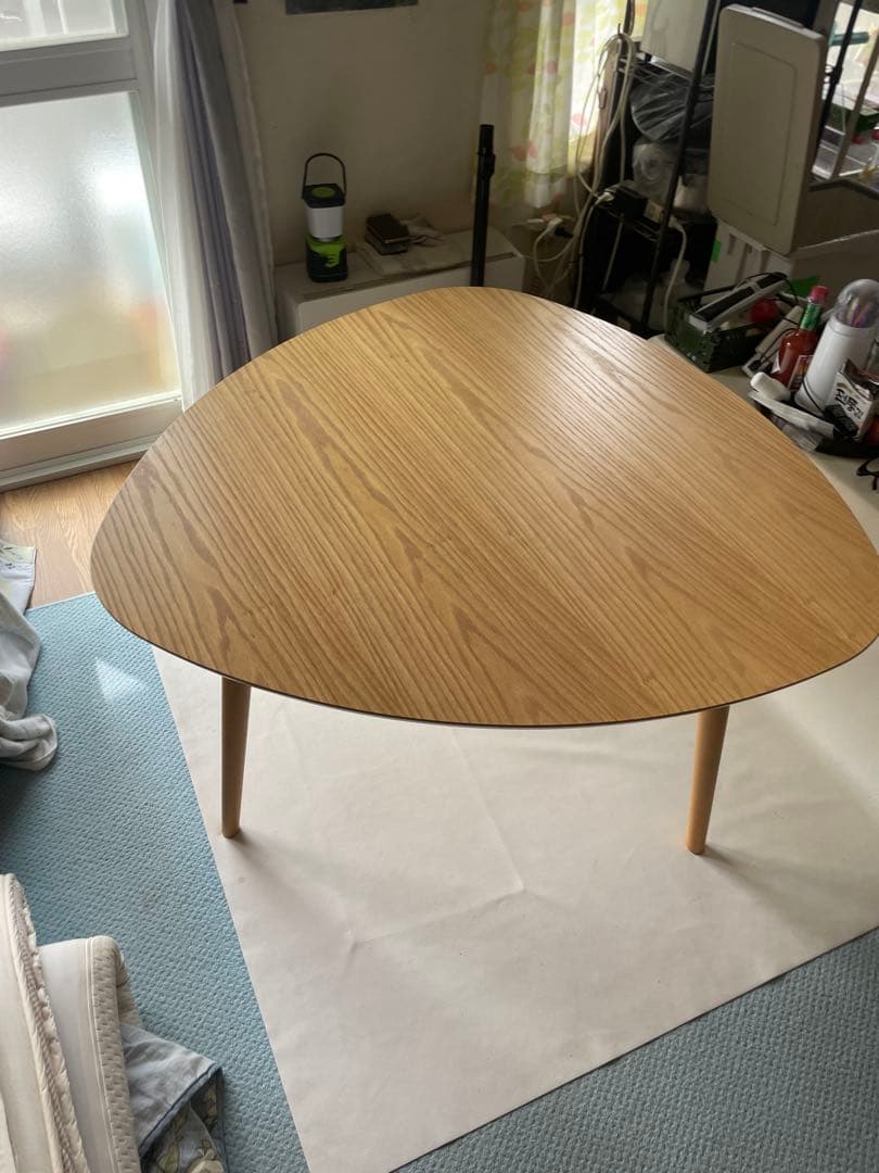 NOCE ノーチェ おにぎり型 三角形 ダイニングテーブル オーク 2～3人用