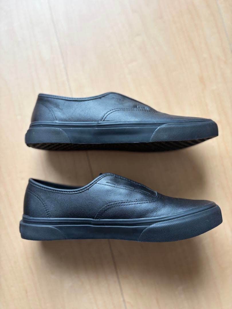 VANS AUTHENTIC レザー ブラック