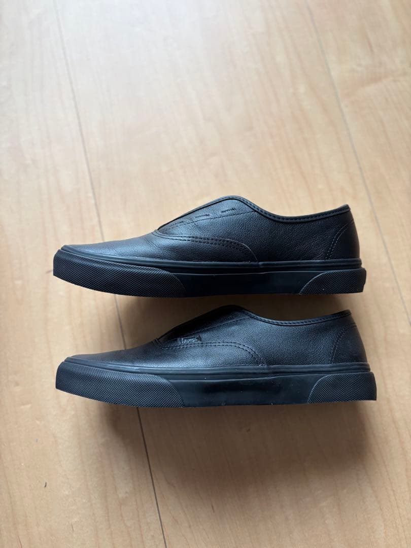 VANS AUTHENTIC レザー ブラック