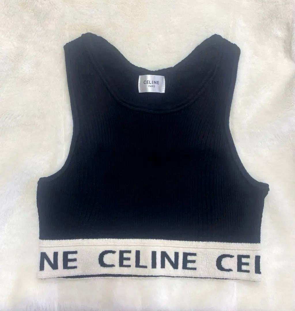 CELINE ロゴタンクトップ