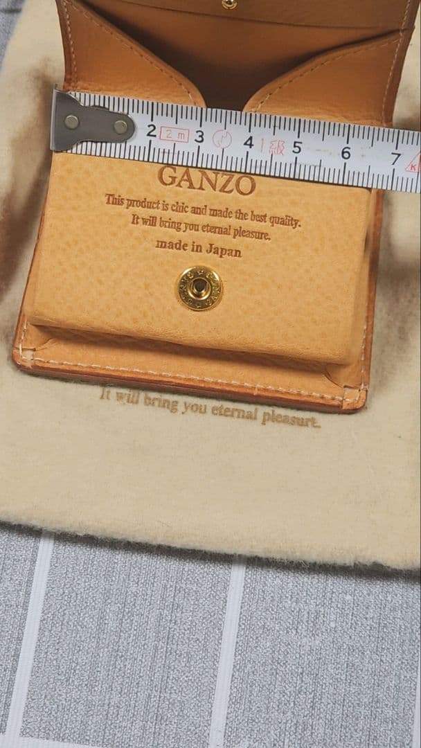 GANZO革製品 ベルト茶色100cm メガネケース黒色 小銭入れ