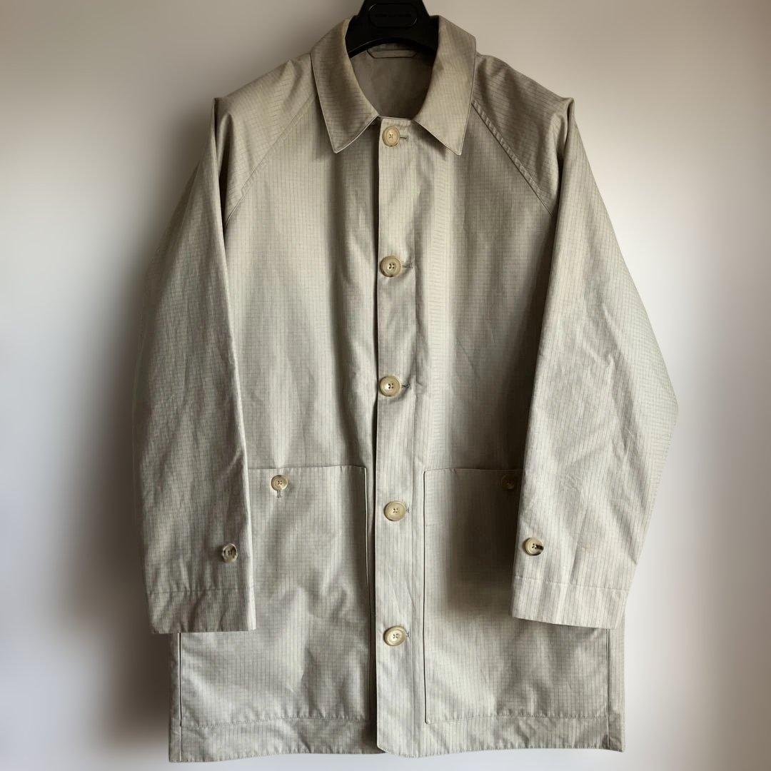 S.E.H KELLYベンタイルリップストップステンカラーコートSサイズ