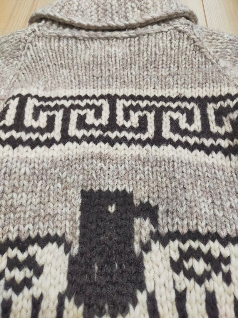 kanata カナタ カウチン ニット セーター ノルディック 鳥モチーフ