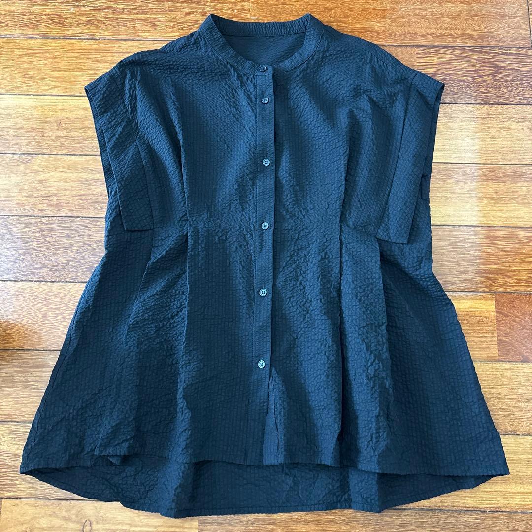 コラージュ　ガリャルダガランテ　サッカー2way ブラウス　黒　美品　2025年