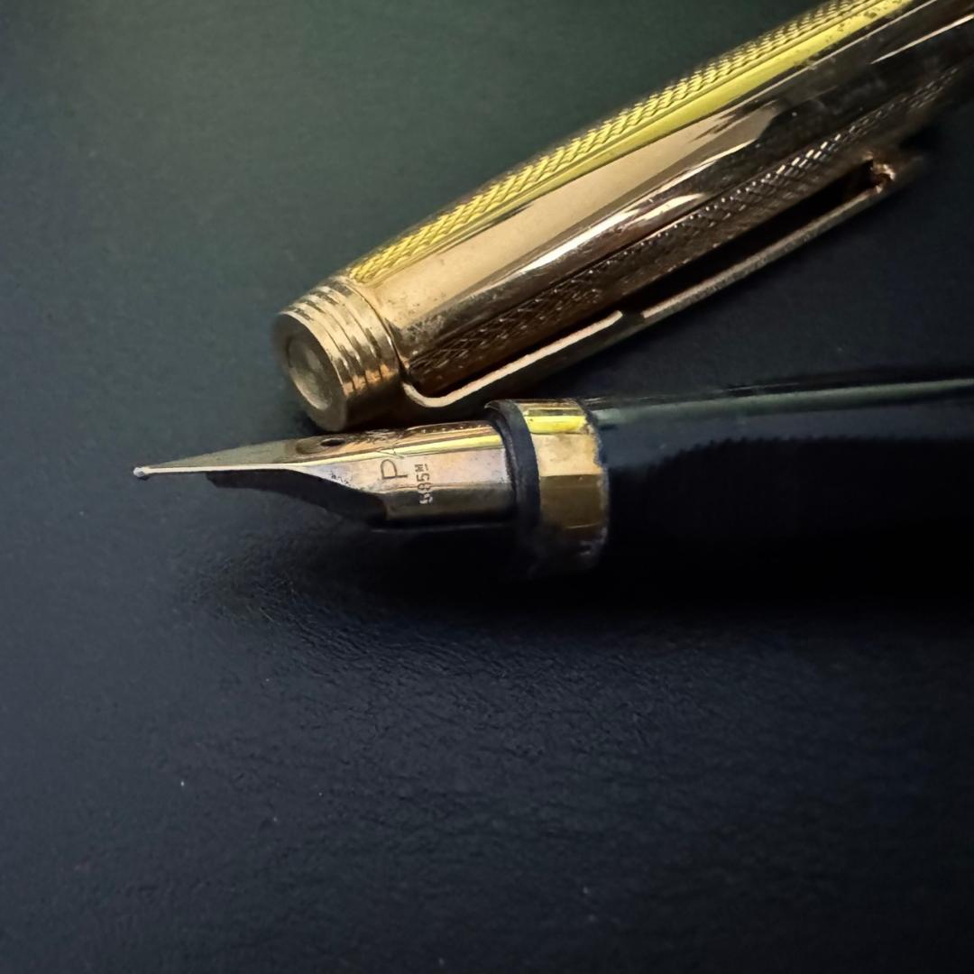 PARKER パーカー 万年筆 14K XF プラスヴァンドーム ゴールド