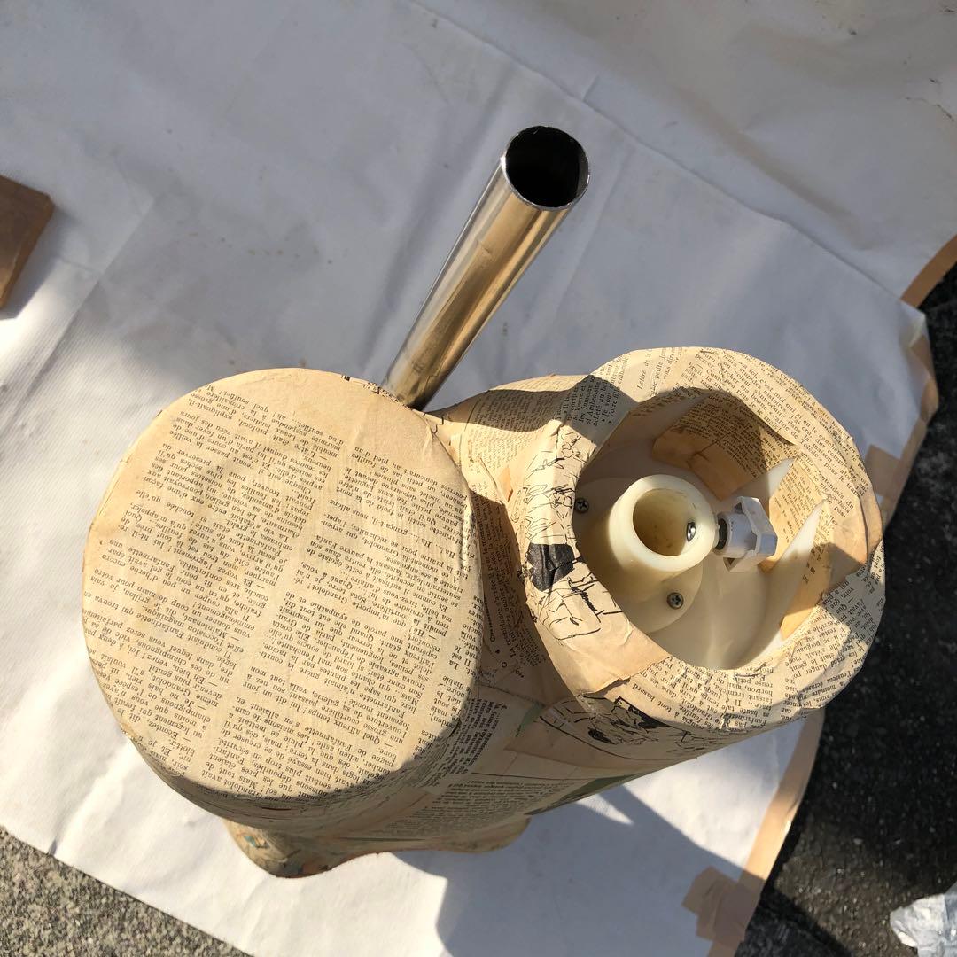 夢八トルソー　フランスの少女紙貼ったトルソー マネキンボディーコミックアート②