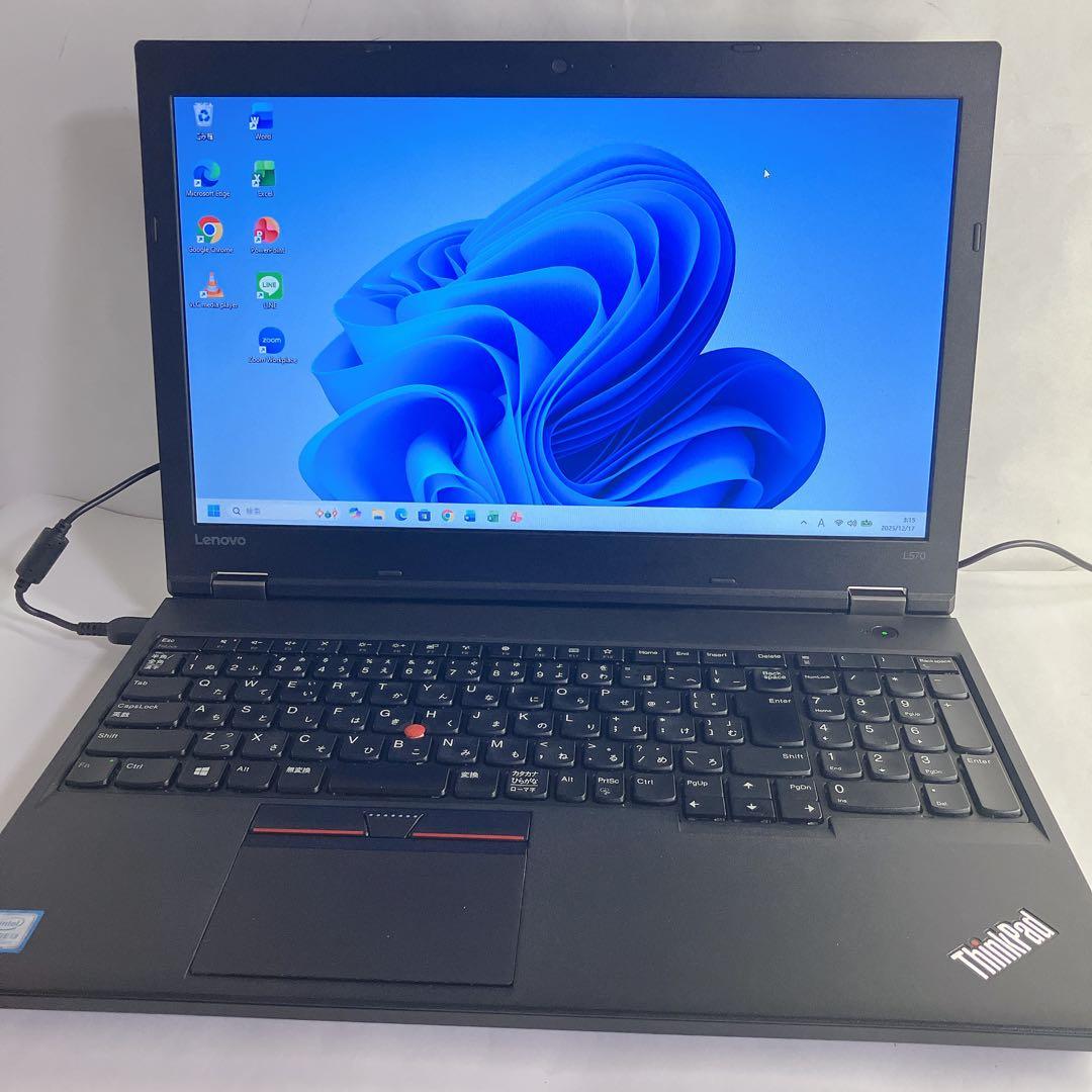 thinkpad第7世代 i3 /大容量SSD512GB /8GB /DVD付き