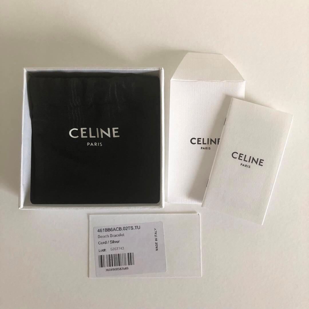 新品正規CELINEトリオンフビーチブレスレットBTSテテV着用Bracelet