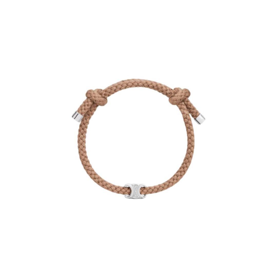 新品正規CELINEトリオンフビーチブレスレットBTSテテV着用Bracelet