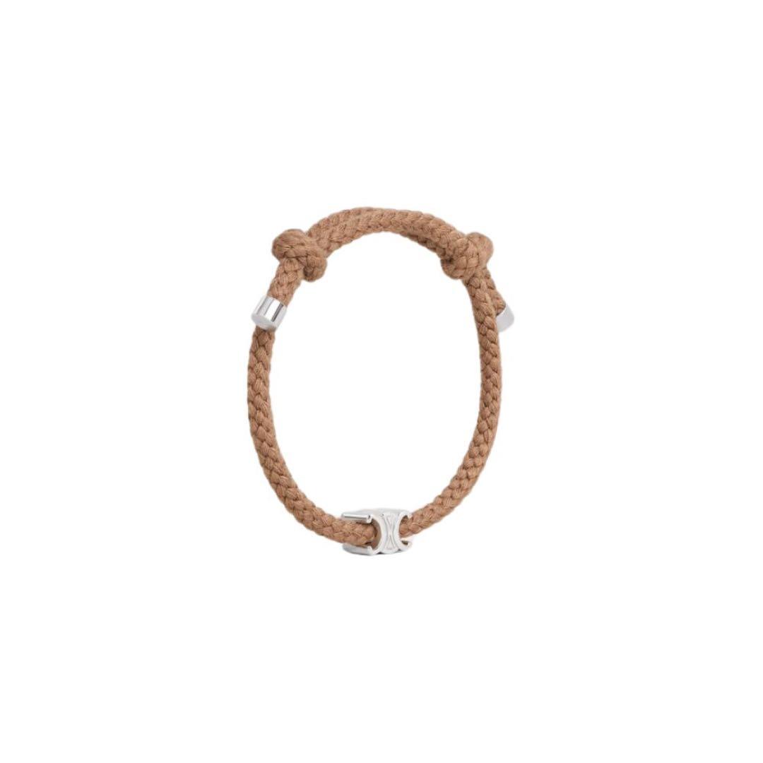 新品正規CELINEトリオンフビーチブレスレットBTSテテV着用Bracelet