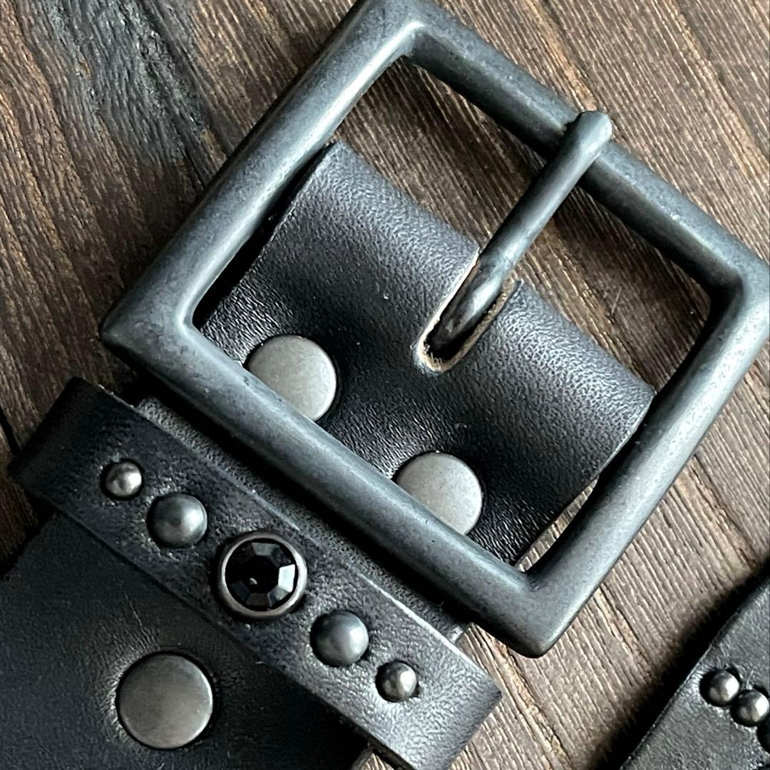 ディッキーズ874専用スタッズベルト　昭南ベンズ　真鍮ダール　HTC CALEE