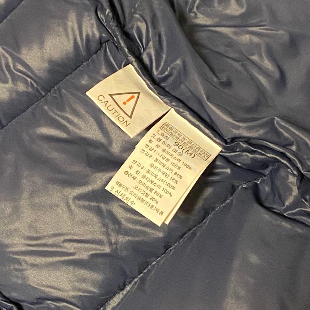 【極美品】ザノースフェイス ダウンコート 紺 レディース M 韓国製