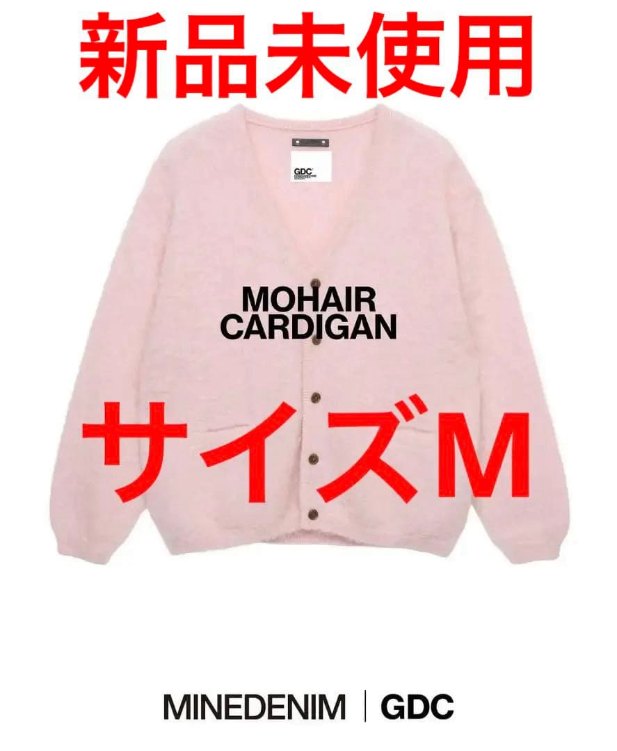 MINEDENIM × GDC collabo　MOHAIR CARDIGAN