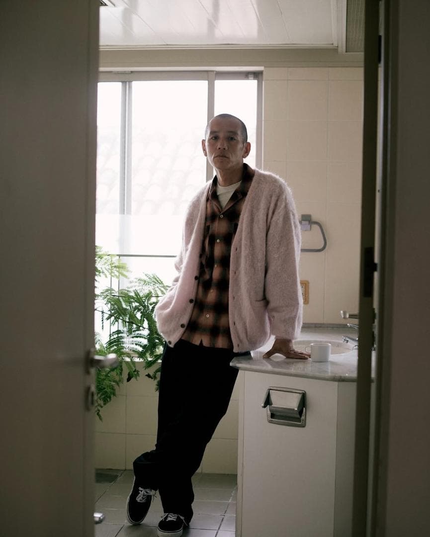 MINEDENIM × GDC collabo　MOHAIR CARDIGAN