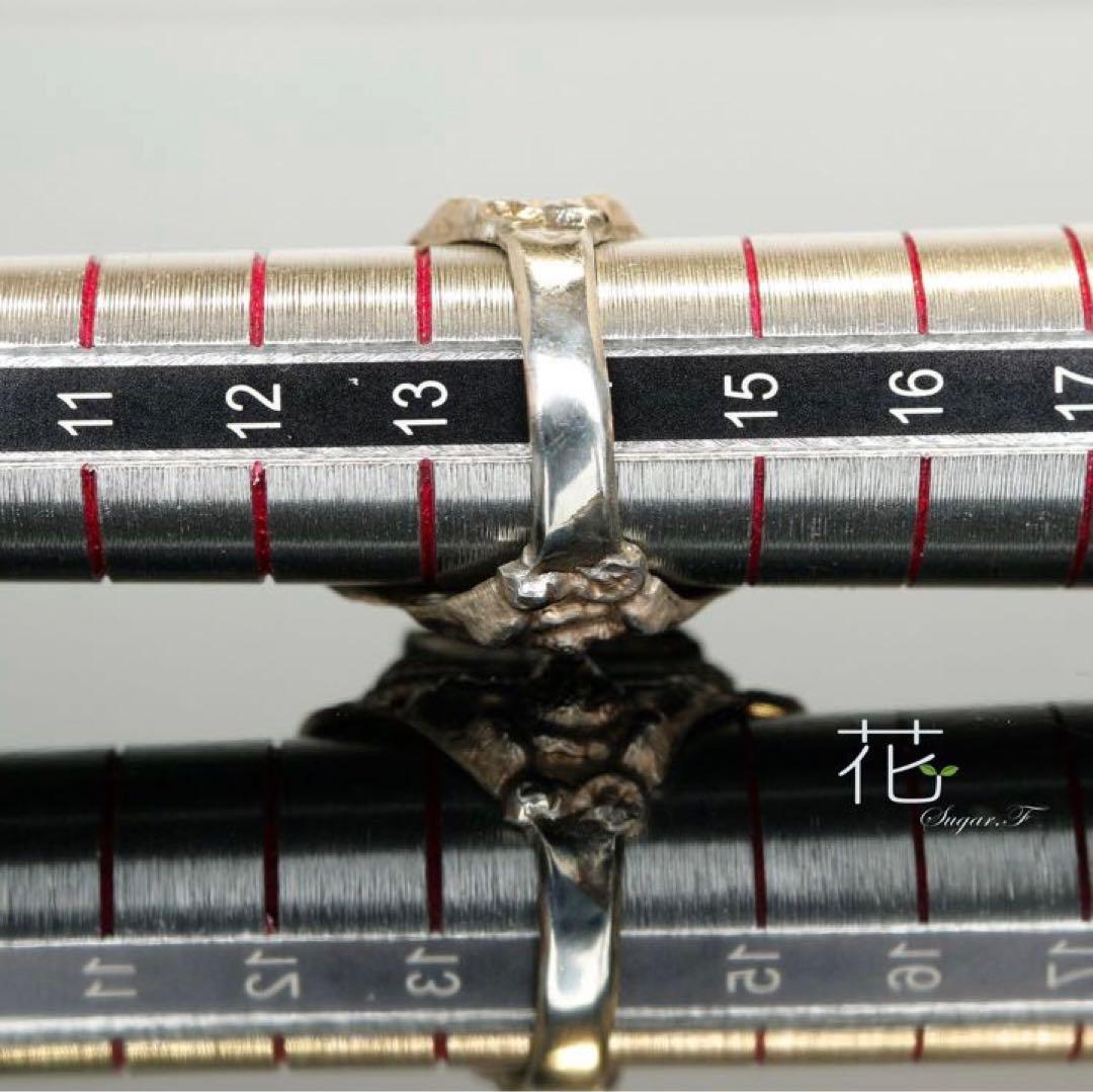 Dzi ring 線天珠　チョンジー指輪