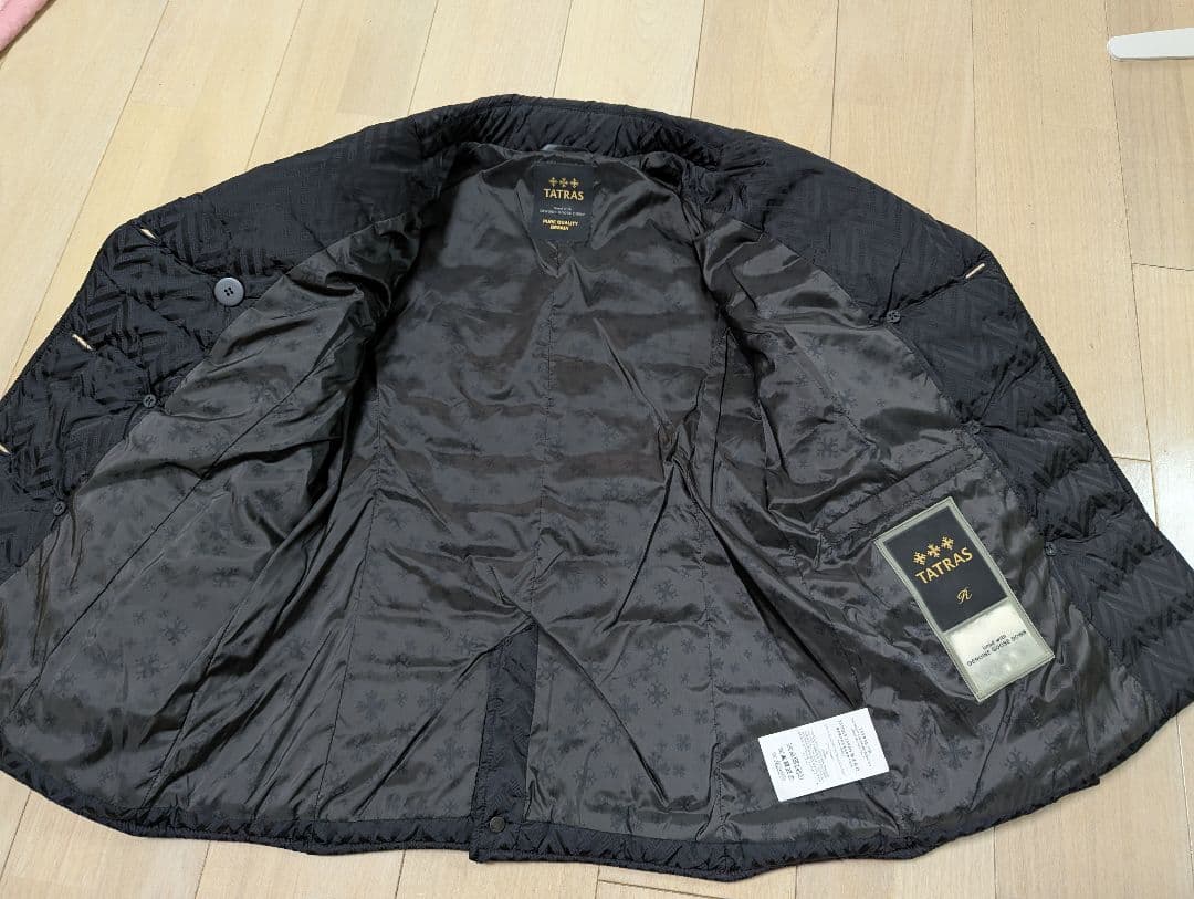 タトラス　ダウン ジャケット　レディース 　02 ブラック　Rライン