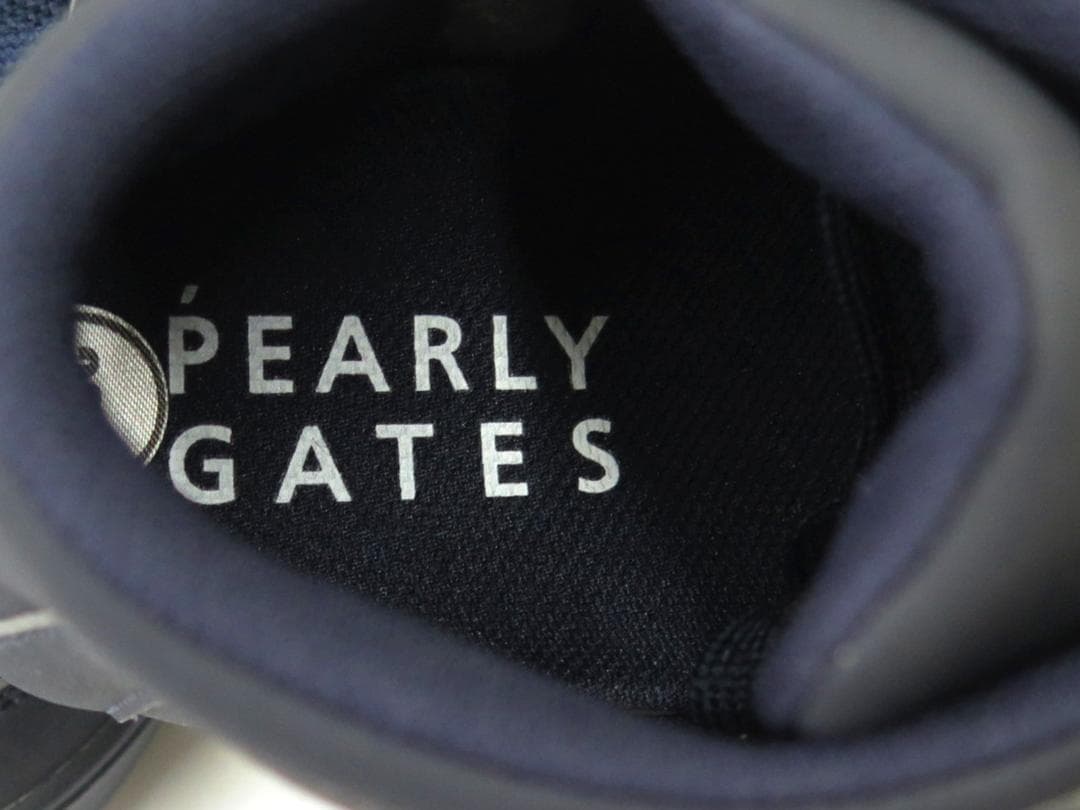 展示品●パーリーゲイツ●ミドルカット　ソフトスパイクゴルフシューズ　23.0cm