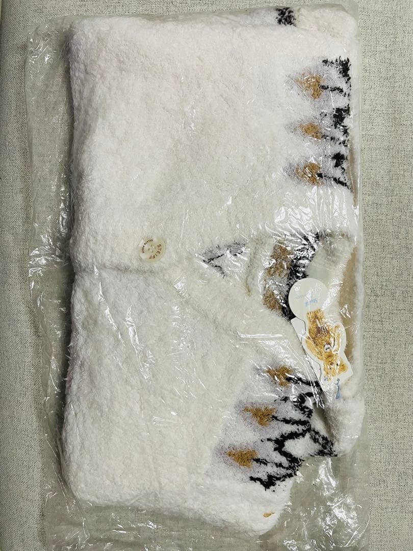【新品】ジェラートピケ Steiff シュタイフ フェアアイル柄カーディガン