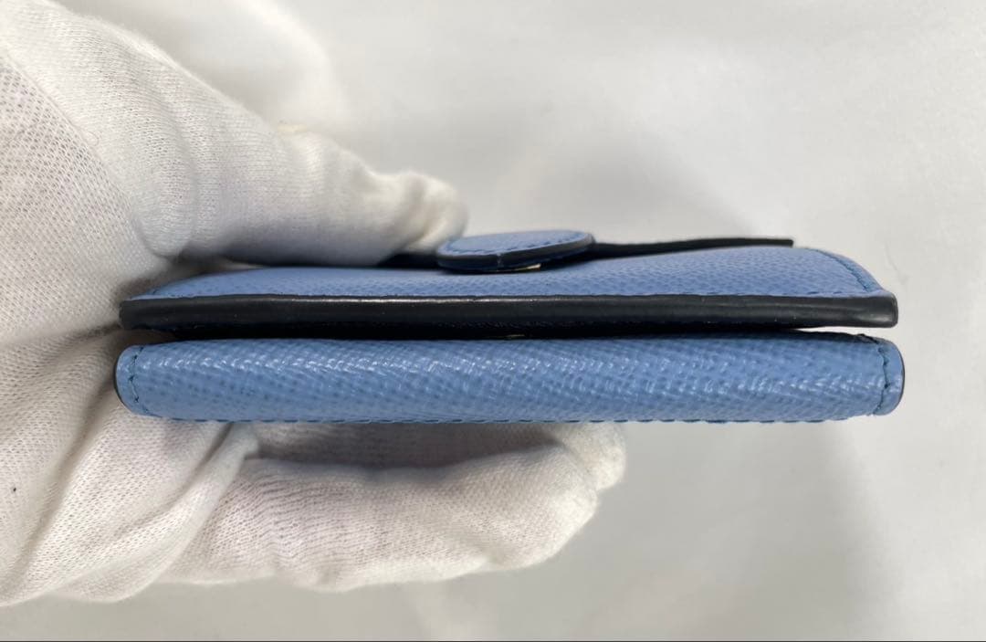 未使用に近い SMYTHSON スマイソン 三つ折り財布 PANAMA パナマ