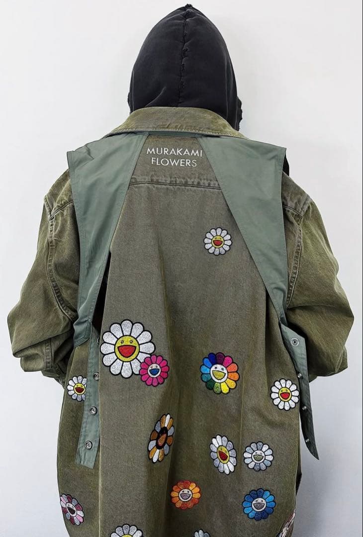 トップス Murakami Flower Embroidery Cotton Shirts
