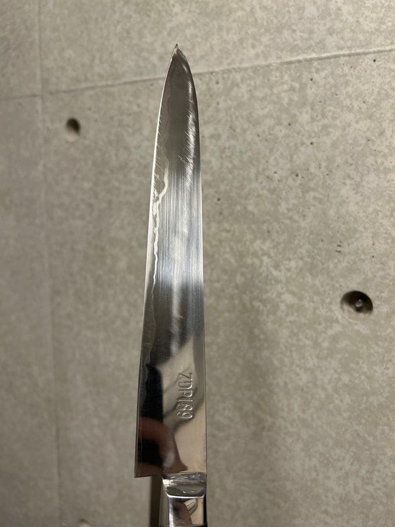 九佐吉作　筋引き　刃渡24cm