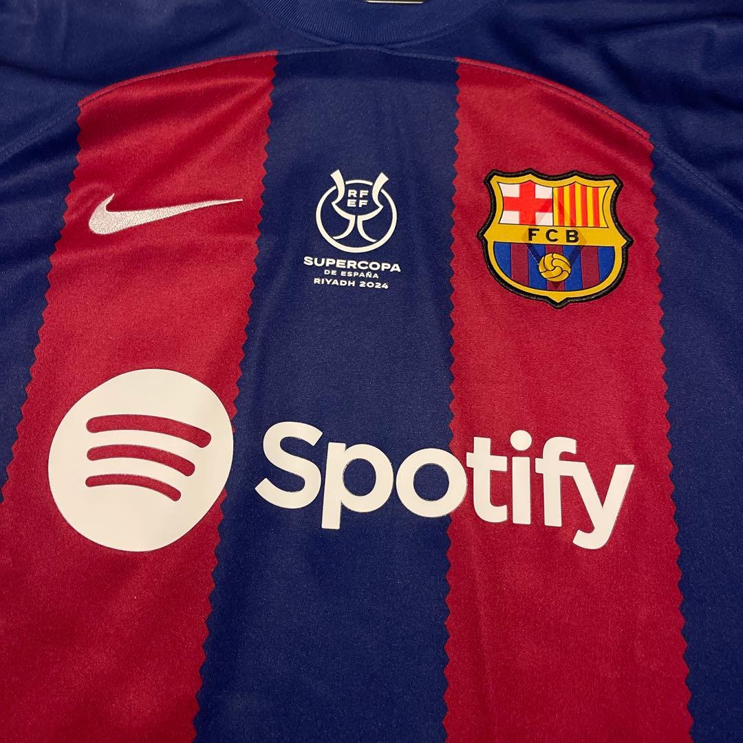 k*n様 FCバルセロナ 23-24 ラミンヤマル スーペルコパ 27 レプリカ