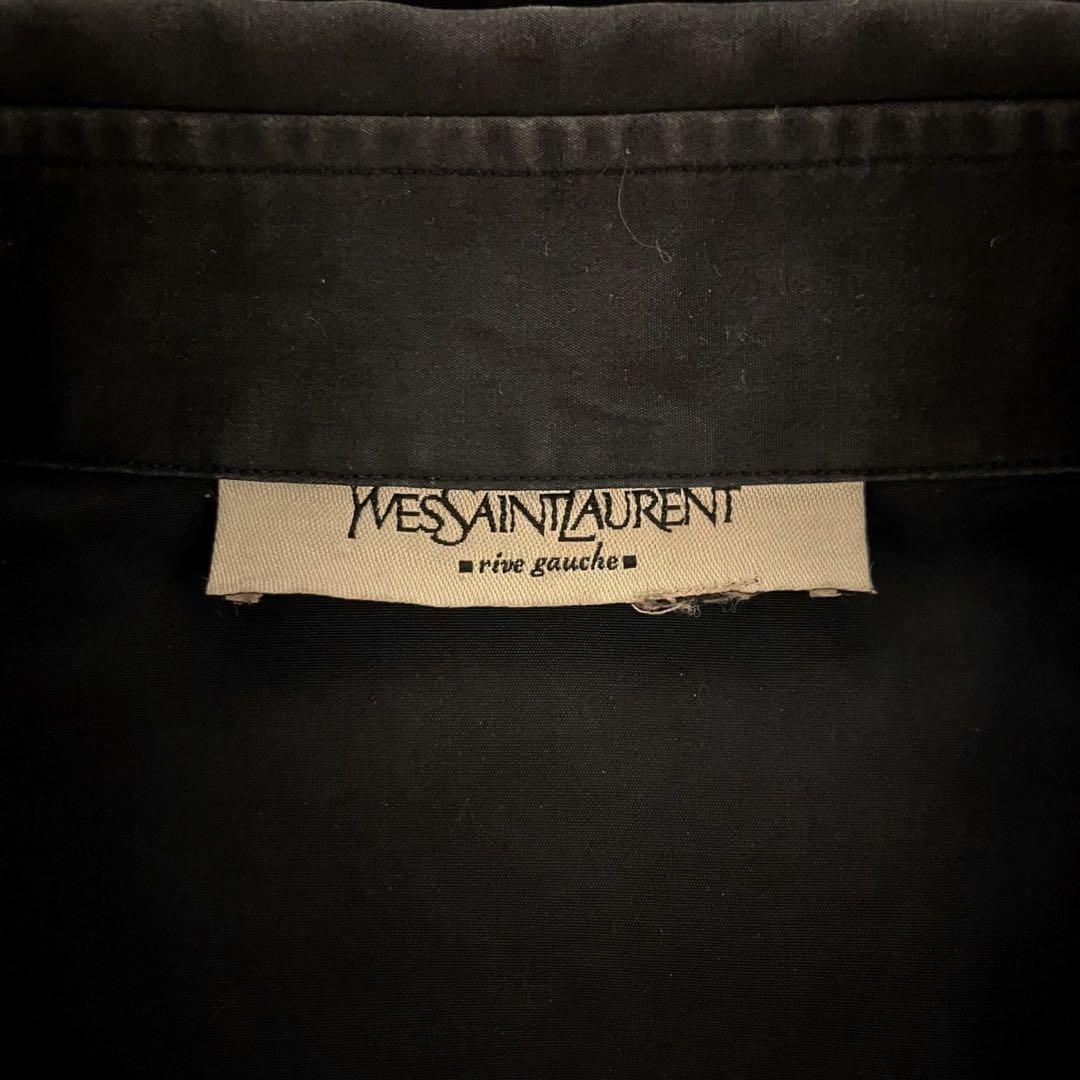 90s Saint Laurent コットンカフスシャツ 名作 PARIS
