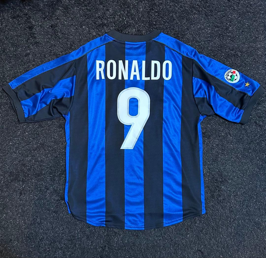 正規品 99/00 インテル•ミラノ ユニフォーム ロナウド Lサイズ