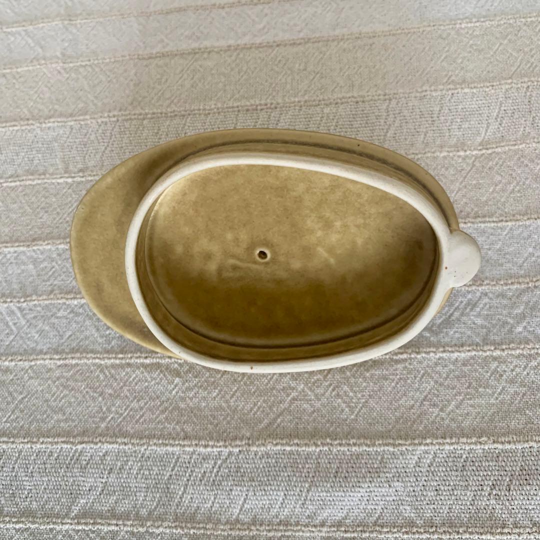 北欧ビンテージ・クイストゴー・レリーフ・ティーポット楕円タイプ