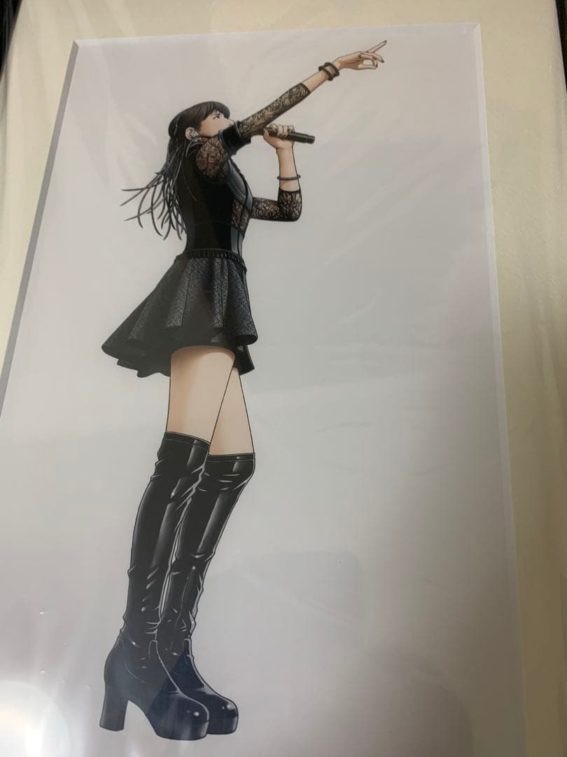 森高千里　額入りイラスト