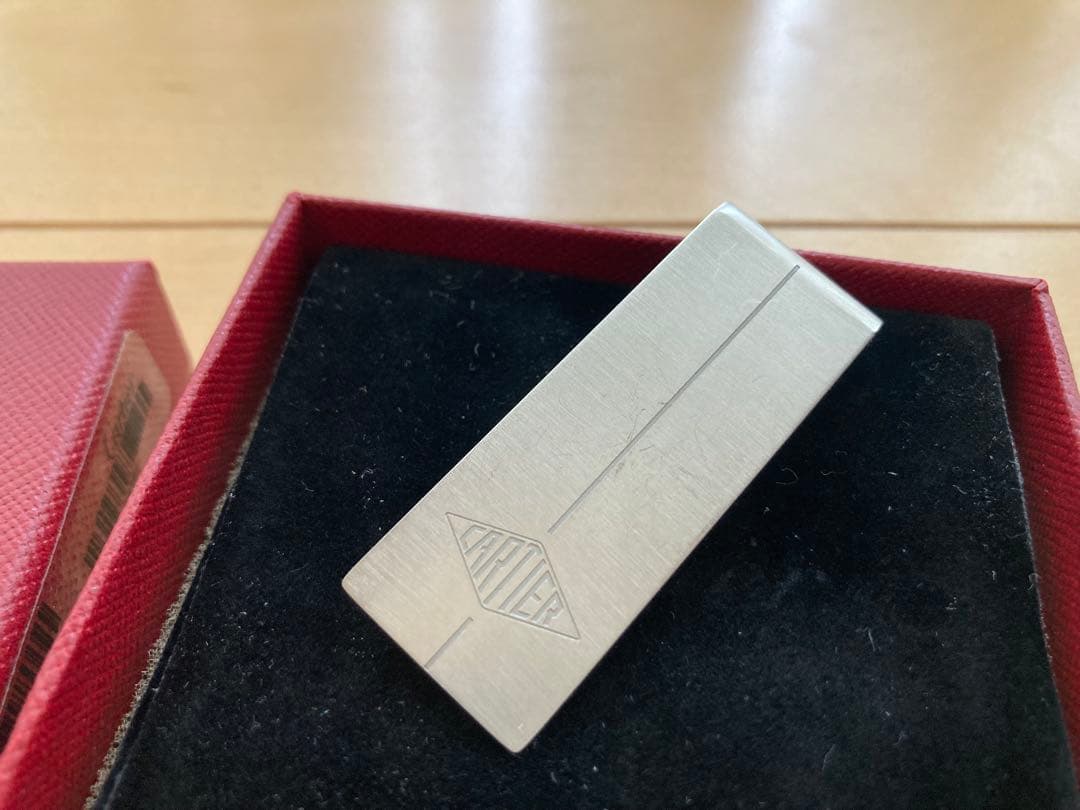 Cartier マネークリップ シルバー