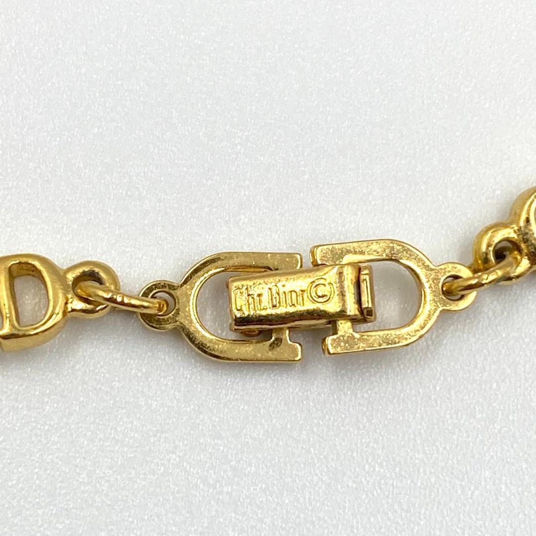 美品　 Christian Dior ゴールド ブレスレット CDロゴ