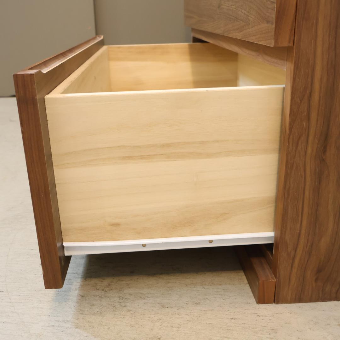 MUJI 無印良品 ウォールナット材 4段チェスト シンプル ナチュラルモダン