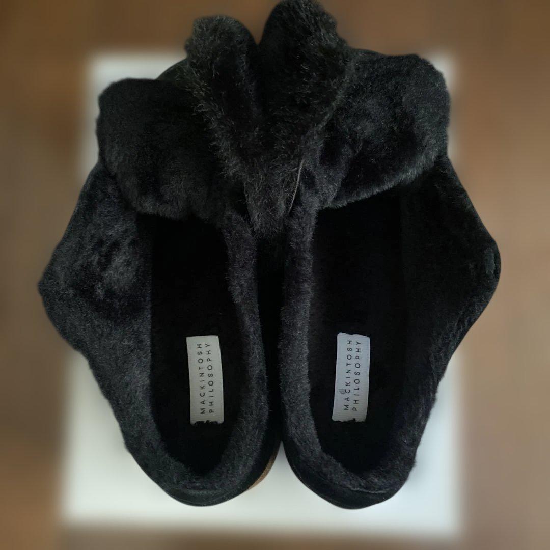 MACINTOSH PHILOSOPHY ベルクロストラップ ボアスニーカー