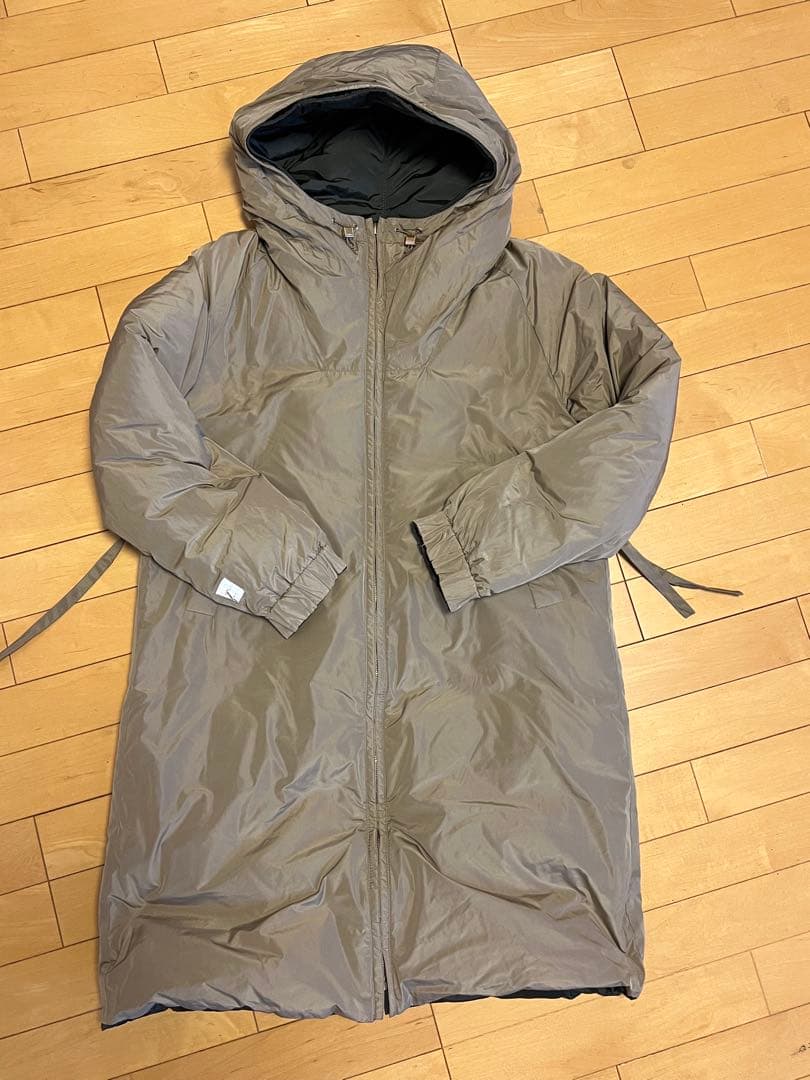 Max Mara リバーシブル　オリーブベージュ　美品　ダウンコート12万