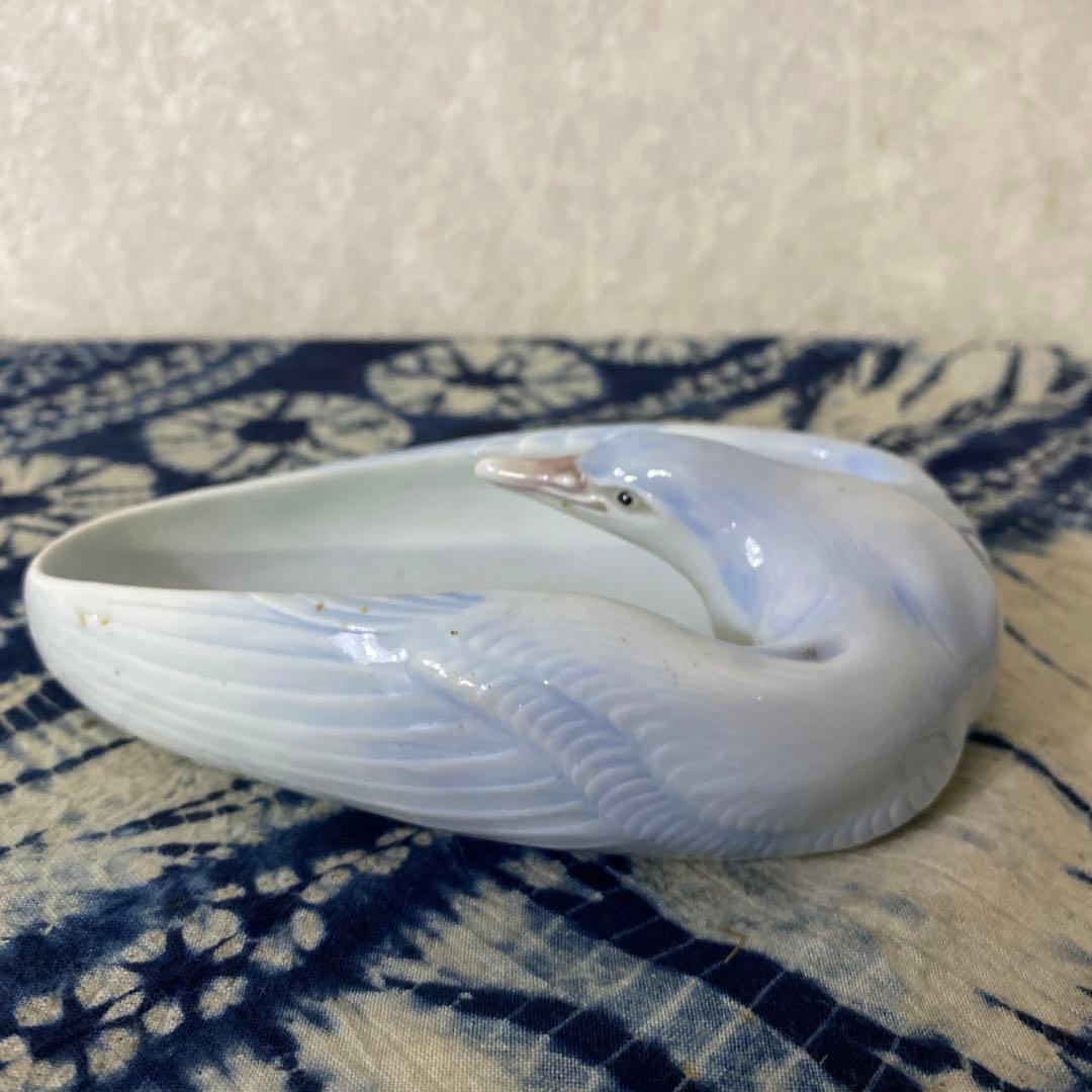 真葛香山　鳥　置物