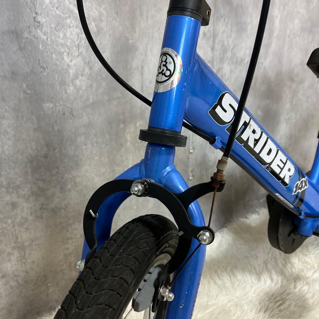 【良品】STRIDER ストライダー 14x ブルー 取扱説明書コピー付
