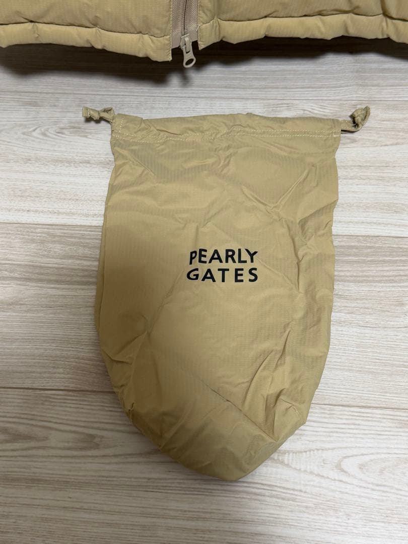 Kazu ベージュダウンジャケット 2WAY パーリーゲイツ 6