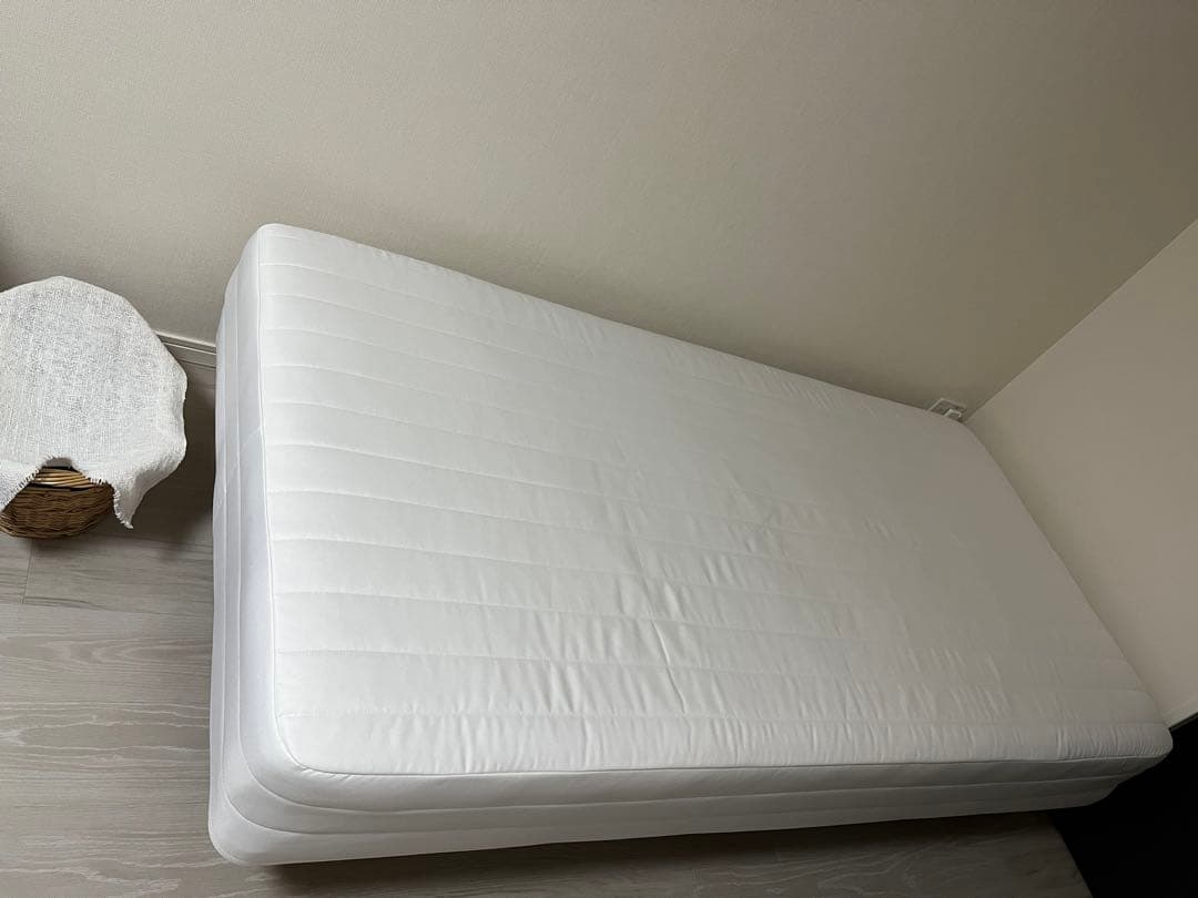 無印良品　ポケットコイル 脚付マットレス シングル