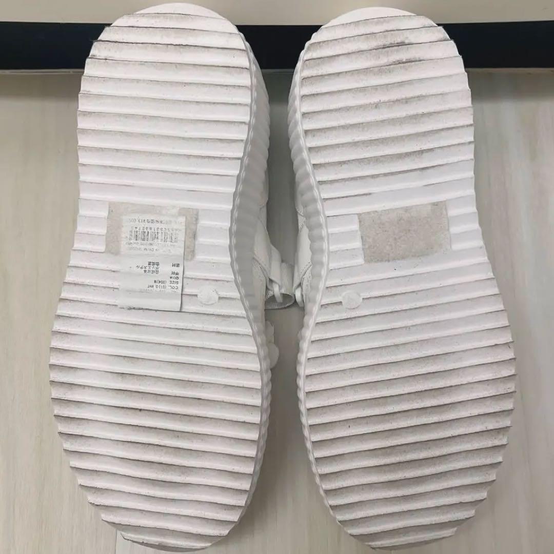 【完売品】メリージェニー flower メッシュ スニーカー 白 オフホワイト