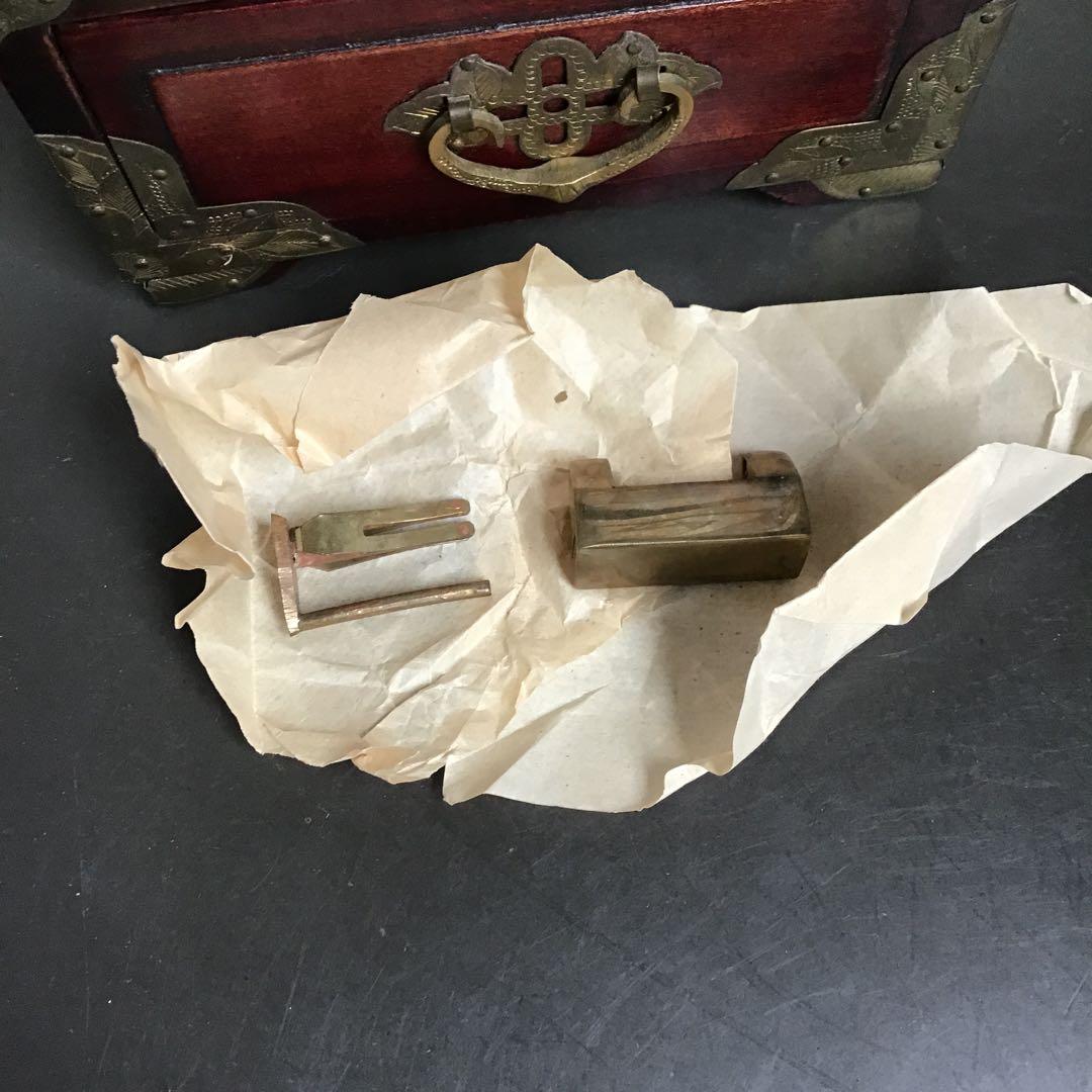 ヴィンテージ宝石箱　ジュエリーボックス　ミニ箪笥　中国骨董品