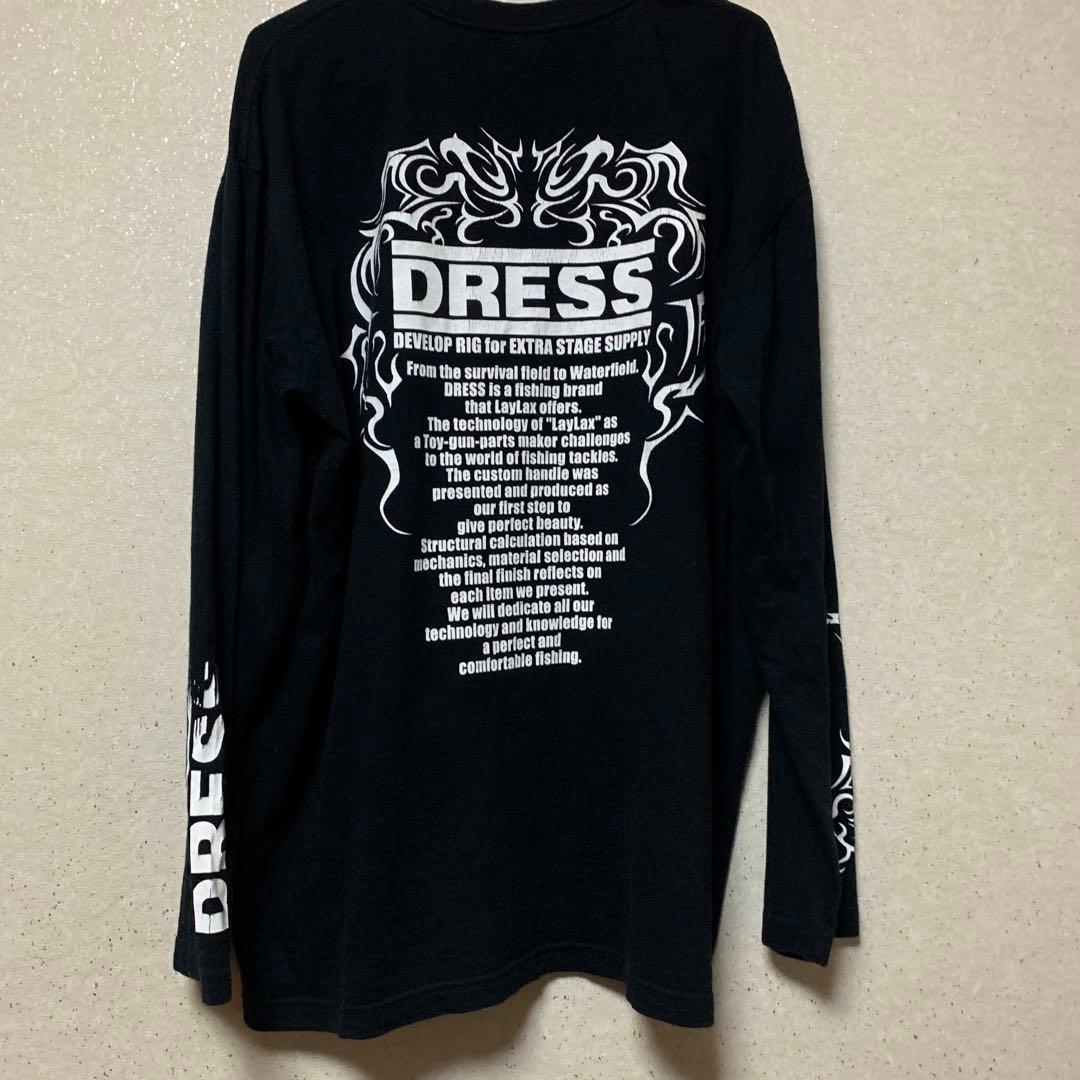 ク*ん様 DRESS Tシャツ 黒　新品1枚　おまけ3枚ロンT2 半袖1お買い得