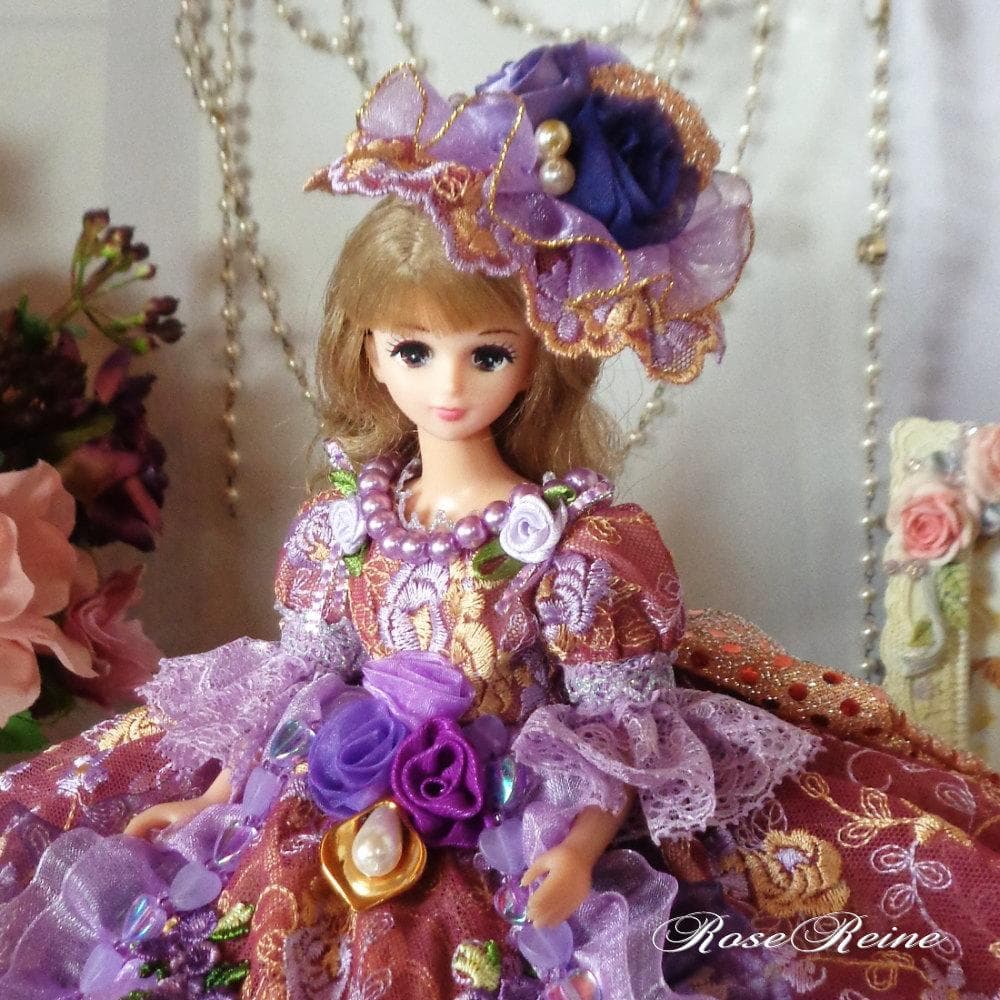 ★初売りセール マリーアントワネット エレガントゴールドのフリルドールドレス