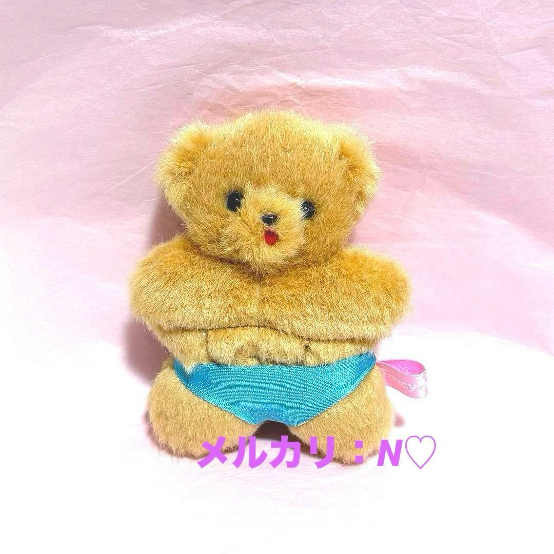ファンシーアラモード＊マッチョのくまちゃん＊熊 ぬいぐるみ キーホルダー