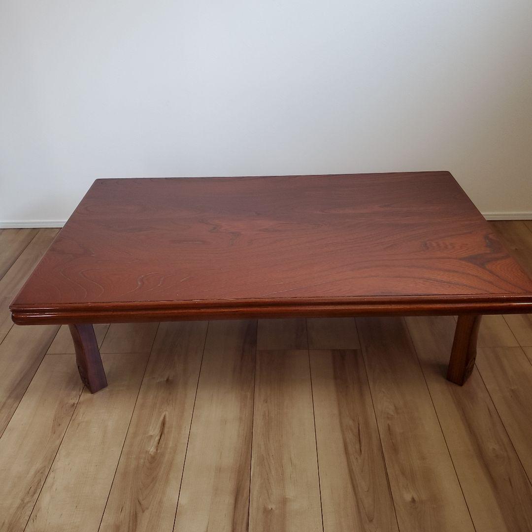 座卓　ちゃぶ台　テーブル　折りたたみ式座卓