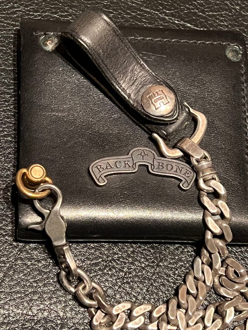 鉾 BACKBONE × HTC コラボ　レザーウォレット　財布