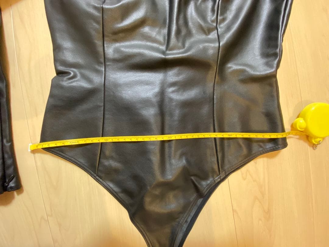Wolford × Amina Muaddi ボディスーツ MサイズEU38黒